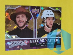 2021-22 Upper Deck MVP Before & After David Pastrnak # BA-18